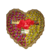 Coração Dia dos Pais com chocolate GG